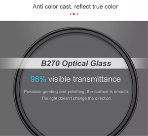 サンプル無料 GiAi Slim 52mm 58mm 62mm 67mm 77mm 82mm カメラUVフィルター マルチコーティングUVレンズフィルター キヤノンカメラ用 - Product Image 3