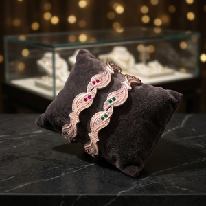 Elegante Pulsera de Plata Antigua con Dijes Finos, Brazalete Ajustable para Bebé, Joyería Fina al por Mayor - Product Image 4