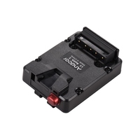 Plaque d'alimentation pour batterie Mini Nano V-lock en gros avec boucle de fixation et support en U pour batterie Mini V-mount