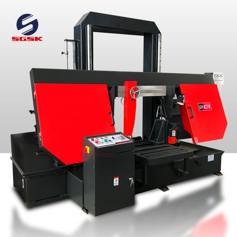 Горизонтальная металлическая ленточная пила GH4280 GH42100 ленточная пила hacksaw машина