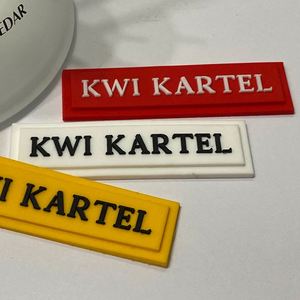 Patch PVC personnalisé avec logo, étiquette en silicone souple 3D en relief, patchs PVC Velcro, patchs en caoutchouc thermocollants pour vêtements - Product Image 2