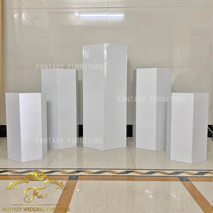 Trụ Tròn Trưng Bày Hoa Cưới Bằng <span class=keywords><strong>Acrylic</strong></span> - Product Image 3