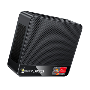 Beelink SER5 AMD 5560U 16G 500G/1TB Mini PC DP + HDTV Type-C Wins10 SATA SSD Computadora industrial de escritorio para juegos de señalización digital - Product Image 2