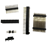 Individueller 2,54 Steigung Kunststoff gerade Pin-Kopfwerk 50 Pin ic-Steckdose PCB Doppelreihe gerade männlicher Netzteil Pin-Kopfwerk