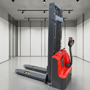 1.6t Electric <b>Pallet</b> Stacker Lift Hight 1600mm 2000mm 2500mm Electric stacker (Pedestrian) for Direct 2.1-2.3 Meter Shelving - Product Image 5