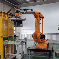 Robot de palettisation à 4 axes développé en interne, robot industriel automatique pour l'emballage et la manutention des matériaux