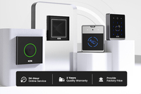 Escáner Lector de Control de Acceso Sin Contacto RFID NFC con Tarjeta IC y Código QR Sistema de Entrada Sin Llave ID para Cerradura de Puerta para Kiosco