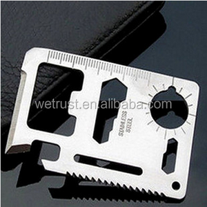 Wholesale Industrial & <b>DIY</b> Grade Pocket Survival <b>Tool</b> Metal Card <b>Tools</b> with OEM & ODM Customization Support - Product Image 4