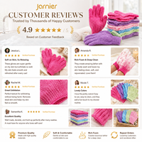 Vente en Gros Gants de Bain en Nylon, Chanvre et Jute Monocouche, Gants Exfoliants pour Éliminer les Peaux Mortes, Ceinture de Gommage Corporel