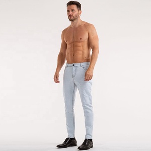 Designer personalizzati Mens elegante Jeans Denim Pent <span class=keywords><strong>pantaloni</strong></span> <span class=keywords><strong>Skinny</strong></span> <span class=keywords><strong>uomo</strong></span> produttore - Product Image 3