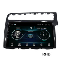 Système de navigation tactile pour voiture 2 Din, Bluetooth, Carplay, Android Auto, autoradio pour Volkswagen VW GOLF 7 2013 LHD RHD
