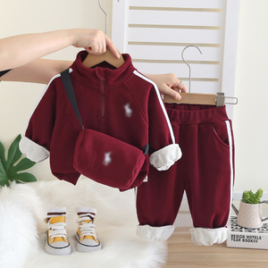 Chalecos <span class=keywords><strong>de</strong></span> Algodón Casuales <span class=keywords><strong>de</strong></span> Dos Piezas con Cremallera en la Parte Inferior <span class=keywords><strong>para</strong></span> Bebés Niños y Niñas, Otoño-Invierno 2026, Venta al Por Mayor - Product Image 3