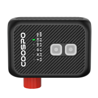 Pompe à vélo électrique COOSPO AP-E1 Mini avec manomètre, adaptateur de valve automatique, gonfleur de pneus portable pour le cyclisme