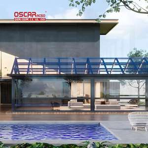 Panneaux de toit en verre en aluminium personnalisés bon marché pour jardin <span class=keywords><strong>d</strong></span>'hiver maisons en verre patio extérieur véranda véranda véranda - Product Image 2