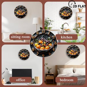 <span class=keywords><strong>Horloge</strong></span> <span class=keywords><strong>en</strong></span> <span class=keywords><strong>bois</strong></span> personnalisée 25x25cm <span class=keywords><strong>avec</strong></span> une construction de style palette <span class=keywords><strong>en</strong></span> <span class=keywords><strong>bois</strong></span> recyclé - Product Image 5