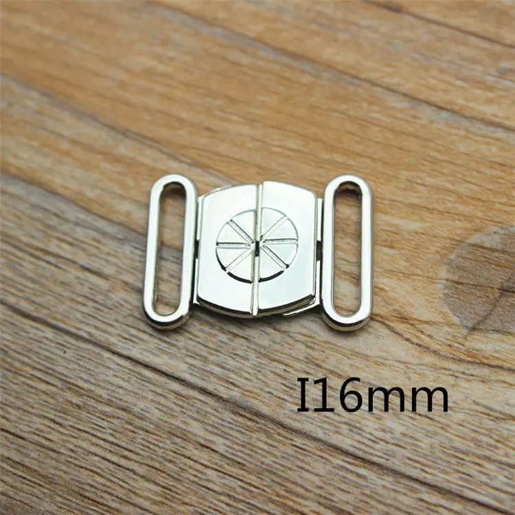 Wholesaler Hot Sale ECO-Friendly Nickle-Free Rack Plated Metal Buckle Adjustment Buckle Lingerie For Bra Accessories