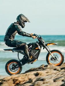 Himoto Enduro 14 pulgadas 3000W largo alcance Ebike eléctrico especializado montaña neumático gordo bicicleta adulto E Dirt Pit <span class=keywords><strong>Bike</strong></span> EE. UU. almacén - Product Image 3