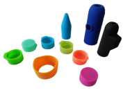 Capuchon de protection moulé en silicone noir Chaoyue, isolant, anti-poussière, étanche, 3mm-200mm
