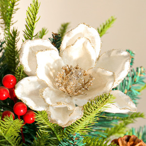 Fiori artificiali addobbi fiori di natale fiori di natale ghirlande ghirlanda <span class=keywords><strong>accessori</strong></span> - Product Image 4
