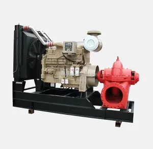 Factory direct sales wastewater transport and flood control small portable diesel water pump