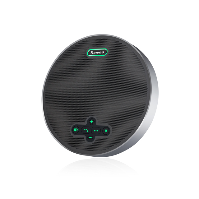 Professional AI Noise Cancelling USB Speaker with Microphone for Zoom Teams Business Video Speakerphone Conference