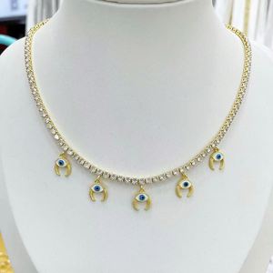 <span class=keywords><strong>Noticias</strong></span> Latón Chic Delicado Oro Minimalista CZ Diamante <span class=keywords><strong>Corazón</strong></span> Tenis Gargantilla Collar - Product Image 6