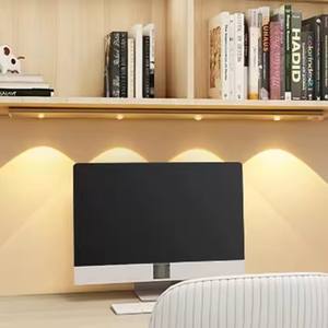 Kastverlichting Bewegingssensor LED Draadloos USB Onder ultradun nachtlampje voor keukenkast Slaapkamer Garderobe Binnenverlichting - Product Image 5