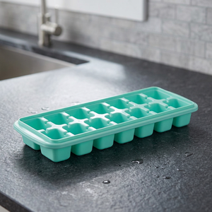 Bac à glaçons en plastique de haute qualité en forme de flocon de neige à 14 compartiments, lot de 2, qualité alimentaire, exportateur - Product Image 3