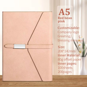 Agenda Personalizada 2027 de Cuero PU A5 con 6 Anillas, Planificador Semanal y Mensual, Calendario Académico, Cuaderno Espiral <span class=keywords><strong>para</strong></span> la Escuela y la Oficina - Product Image 1