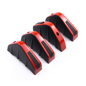 4 piezas de alerón de chasis para modificación de coche, barra de seguridad, labio trasero, decoración de alerón trasero, protector de parachoques trasero de coche - Product Image 4