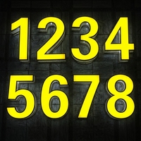 Letras LED 3D Personalizadas con Orificios Laterales, Letrero Luminoso Frontal, Letrero Luminoso para Montaje en Pared, Logotipo Comercial, Decoración de Letreros para Interiores y Exteriores
