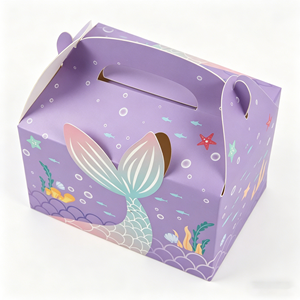 <span class=keywords><strong>Cajas</strong></span> <span class=keywords><strong>de</strong></span> Regalo Personalizadas con Diseño <span class=keywords><strong>de</strong></span> Cola <span class=keywords><strong>de</strong></span> Sirena, <span class=keywords><strong>Cajas</strong></span> <span class=keywords><strong>de</strong></span> Papel con Temática Submarina <span class=keywords><strong>para</strong></span> Pasteles, Galletas y Dulces, <span class=keywords><strong>Cajas</strong></span> <span class=keywords><strong>de</strong></span> Regalo <span class=keywords><strong>de</strong></span> Papel <span class=keywords><strong>de</strong></span> Grado Alimenticio - Product Image 1