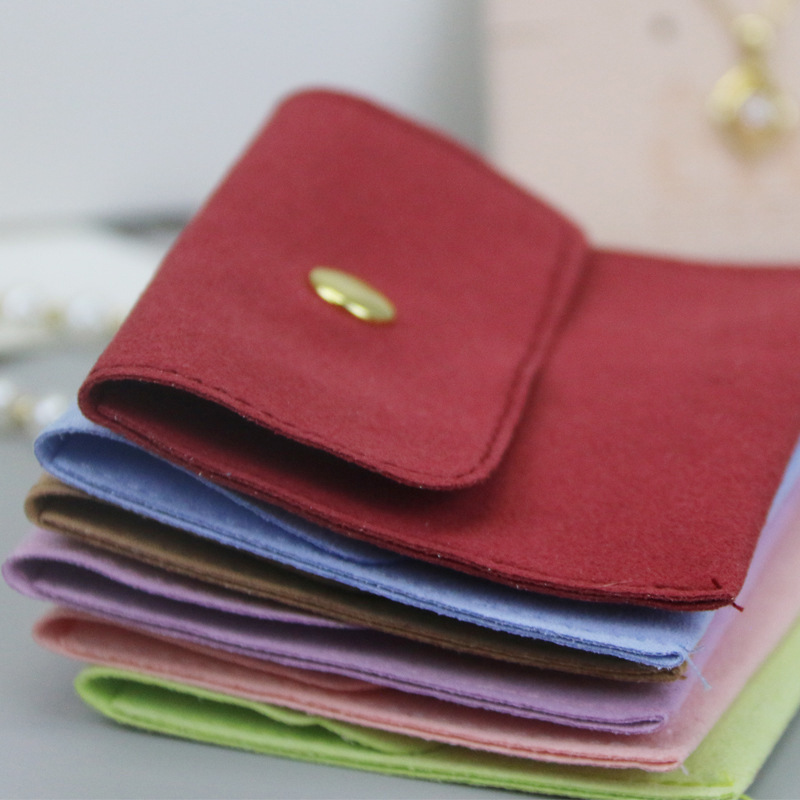 Microfiber Suede Jewelry Travel Bag New