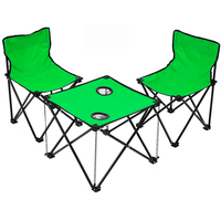 Chaise de Camping en plein air avec table, chaise pliante compacte de petite taille pour sac à dos pour adultes, chaises pliables légères pour le Camping