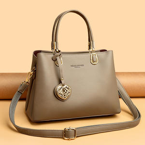 Sac fourre-tout rétro tendance avec fermeture éclair, portable et antivol. Sac à main de luxe pour un usage quotidien. Modèle 6454 - Product Image 4