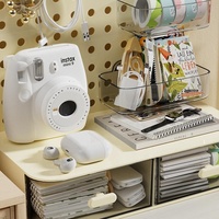 Boîte de rangement de bureau multifonctionnelle en plastique, type tiroir, pour panneau perforé, étagère de présentation pour articles divers, en plastique injecté
