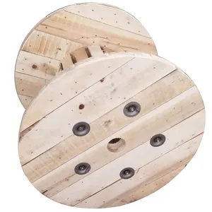 A prezzi accessibili in legno tamburo cavo di legno bobine cavo di legno tamburo di cartone cavo tamburo per la vendita