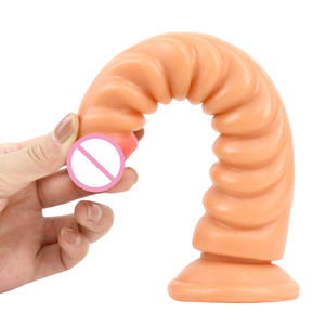 Juguetes sexuales femeninos realistas de PVC de 8,85 pulgadas al por mayor, Consolador de pene grande multicolor suave para masturbación de mujeres - Product Image 2