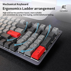 2026 New Design Factory OEM Stock 96 Key Hot Swappable Programmable Gaming Keyboard for Computer Laptop - Product Image 4