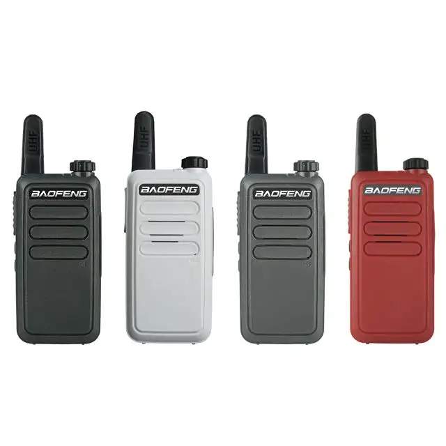 Baofeng T7 BF-T7 radio genggam, pengisi daya DC walkie talkie genggam radio dua arah band mini radio UHF 400-470MHz