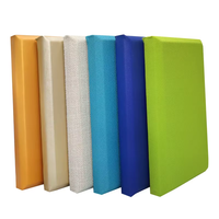 Panel Dinding Dekoratif Akustik Kain Berbingkai Resin/MDF/Aluminium Panel Dinding Berlapis Fiberglass Panel Akustik untuk Bioskop
