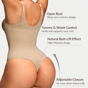 Ladymate ODM OEM Cintura <span class=keywords><strong>Tanga</strong></span> Bragas Cuerpo Fajas Mujer Control de barriga Shperwear Cintura alta Breve <span class=keywords><strong>Tanga</strong></span> Colombia <span class=keywords><strong>Body</strong></span> Shaper - Product Image 3