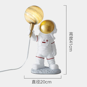 New Design Modern Anime Table Lamp Astronaut-Themed LED Table Lamp Hot Selling Resin Decorative <b>Light</b> - Product Image 6