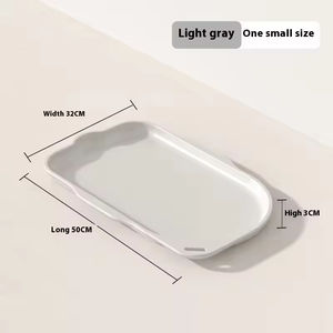 Alfombrilla Grande y Bonita para Comida de Perro, Ecológica, Impermeable, Antideslizante, con Diseño Sólido - Product Image 6