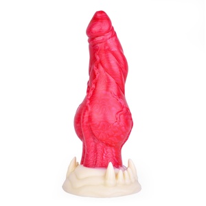NNSX Anal <b>Dildo</b> with Big Knot Dog <b>Dildo</b> for Women and Gay Masturbate Massage Wand Animal Cock Sex Toys Adult 18+ - Product Image 1