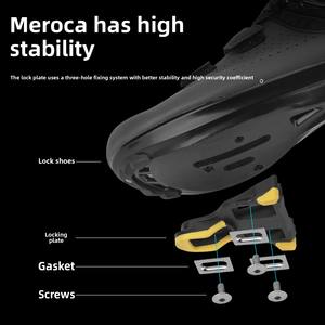 MEROCA MEROCA-RD2-C Handig <span class=keywords><strong>2.</strong></span>/6. Installatie Racefietsplaatjes 77 mm Kunststof vervangende onderdelen Compatibel voor SPD-systeem CN - Product Image 2