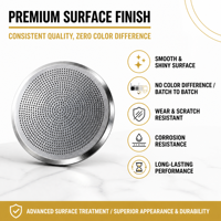 Filtre en acier inoxydable perforé durable, carré ou rond, résistant à l'usure, maille OEM ODM pour la filtration domestique et industrielle