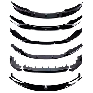 Kit Aero Labbro Splitter Paraurti Anteriore MP in Plastica ABS Effetto Nero Lucido Accessori Auto per <span class=keywords><strong>BMW</strong></span> F20 F22 <span class=keywords><strong>G42</strong></span> F30 G20 F32 G22 F10 G30 - Product Image 1