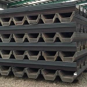 Pilotes de Acero Laminado en Caliente para Obras de Construcción, Pilotes de Acero Tipo U, Q235B/Q355B, Sin Aleación, Estándar Nacional, Entregables - Product Image 3