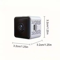 Mini caméra de surveillance de sécurité WiFi sans fil HD avec détection sonore vision nocturne et fonction infrarouge adaptée aux caméras IP